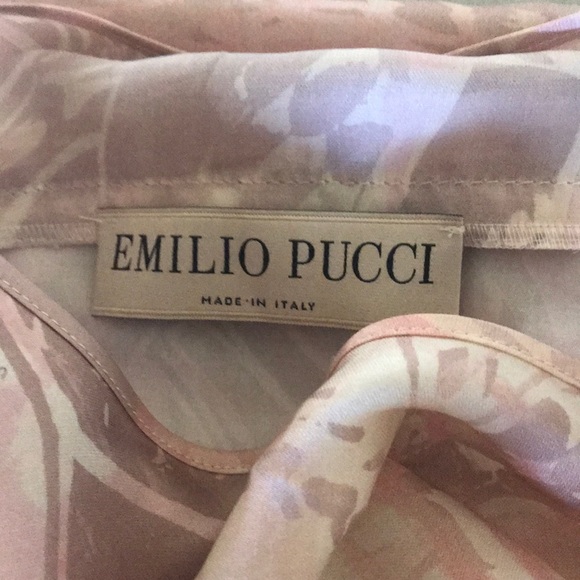 NWT Emilio Pucci Cotton & Silk Dress, IT 44 - Picture 8 of 8